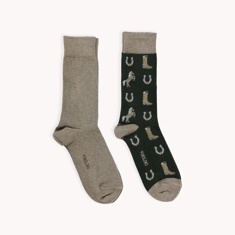 Ranch Pima Socks - Pack of 2 sold by POKOLOKO