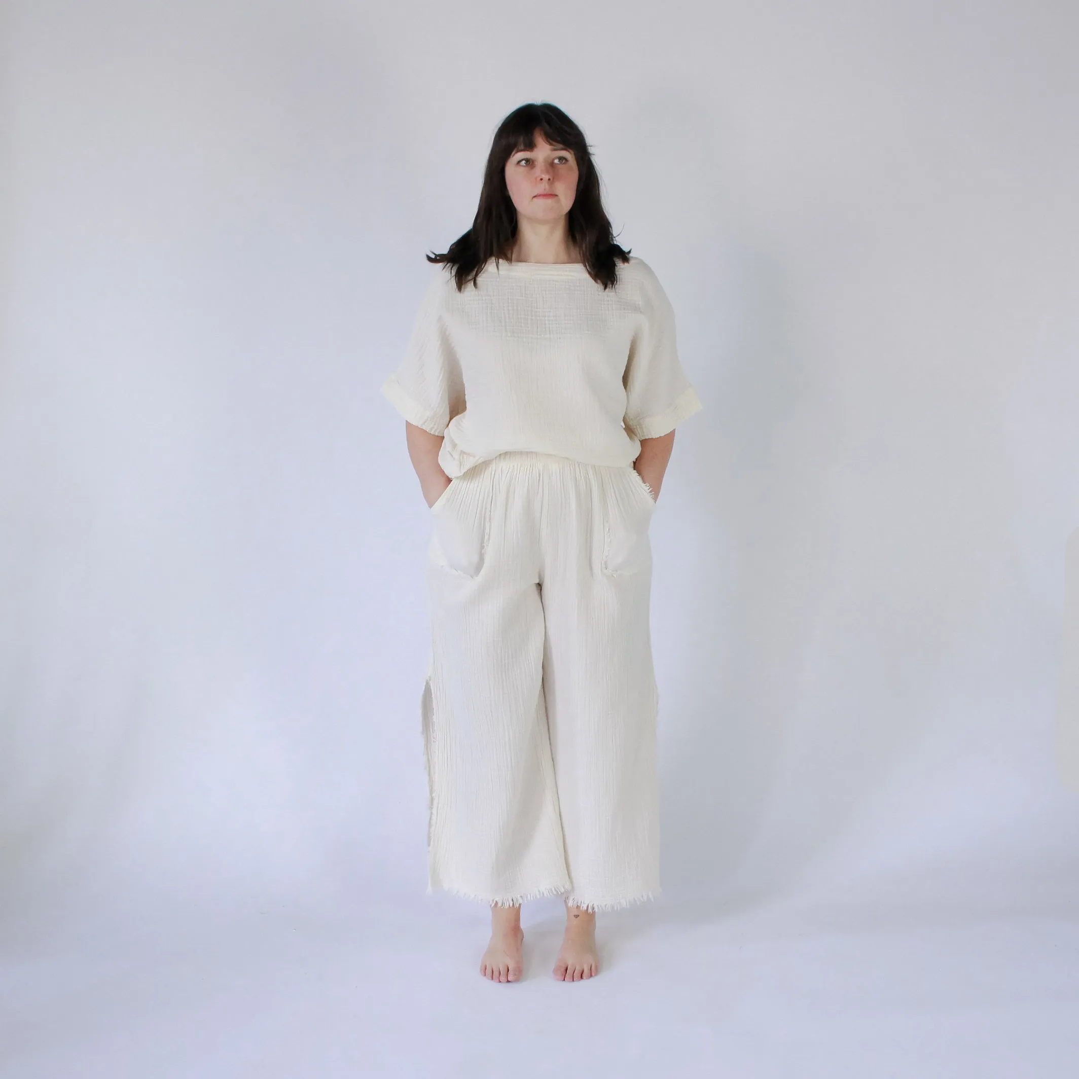 Crinkle Boat Top sold by POKOLOKO product image thumbnail 3