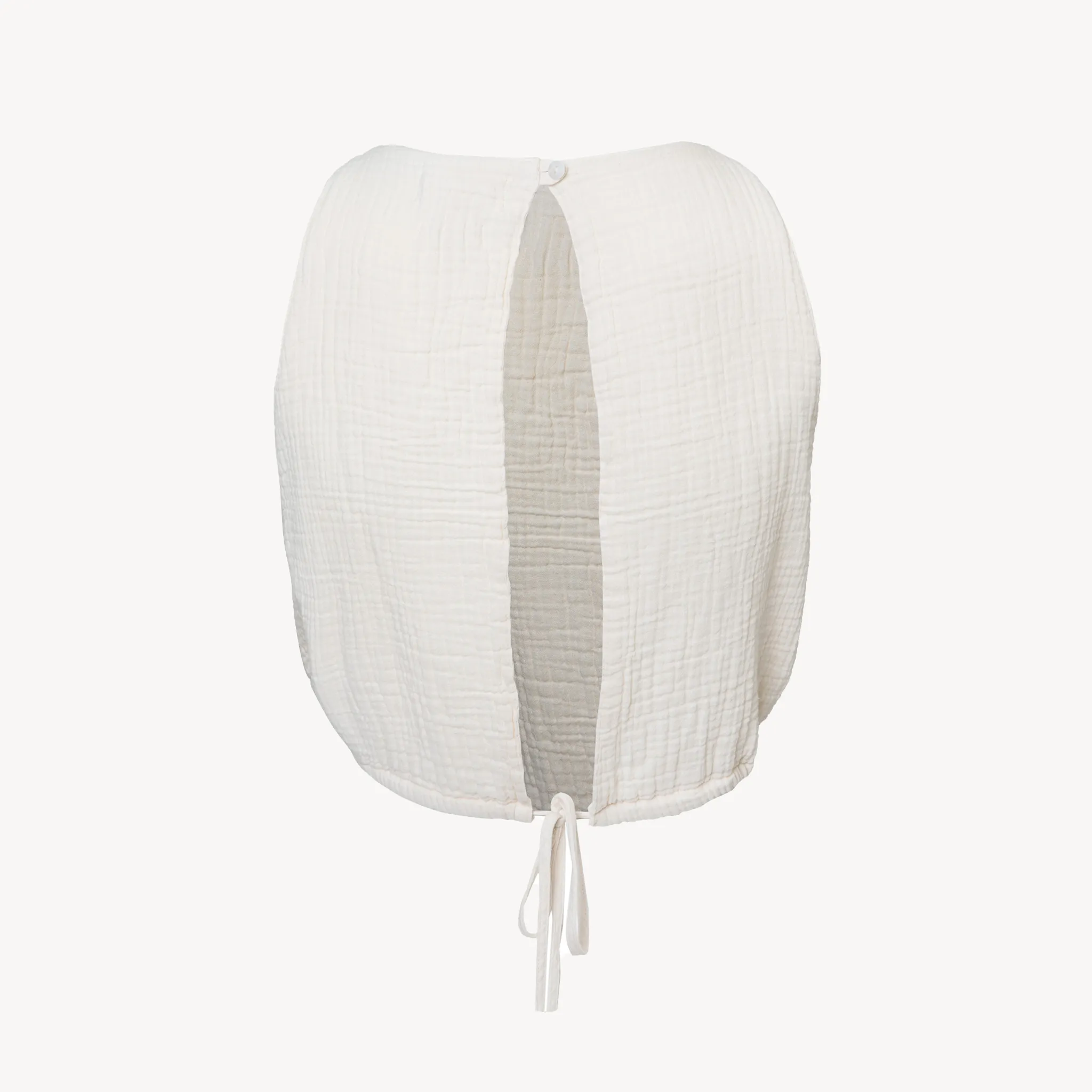 Crinkle Keyhole Tank Top sold by POKOLOKO product image thumbnail 3