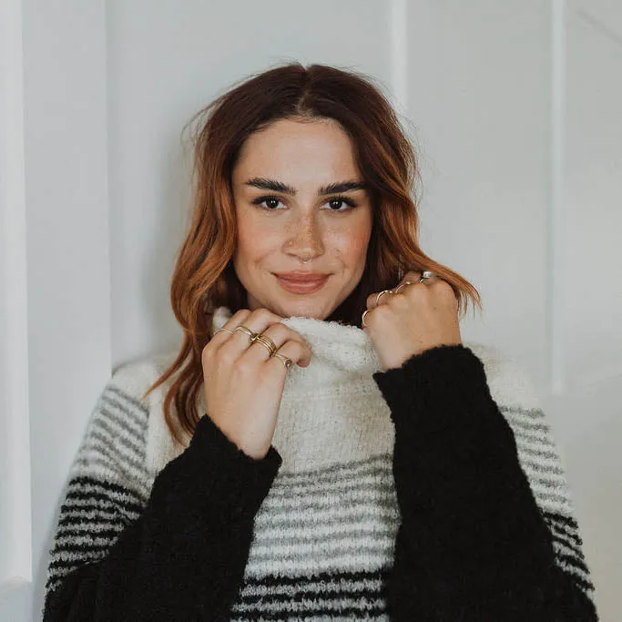 Lines Boucle Pullover sold by POKOLOKO product image thumbnail 4