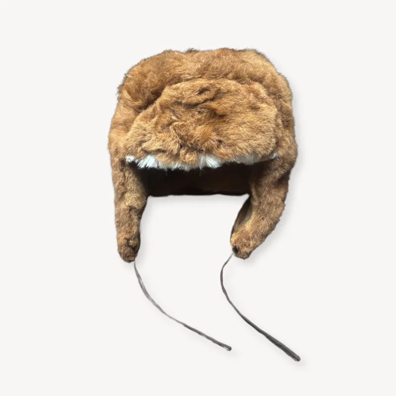 Alpaca Fur Mountie Hat sold by POKOLOKO