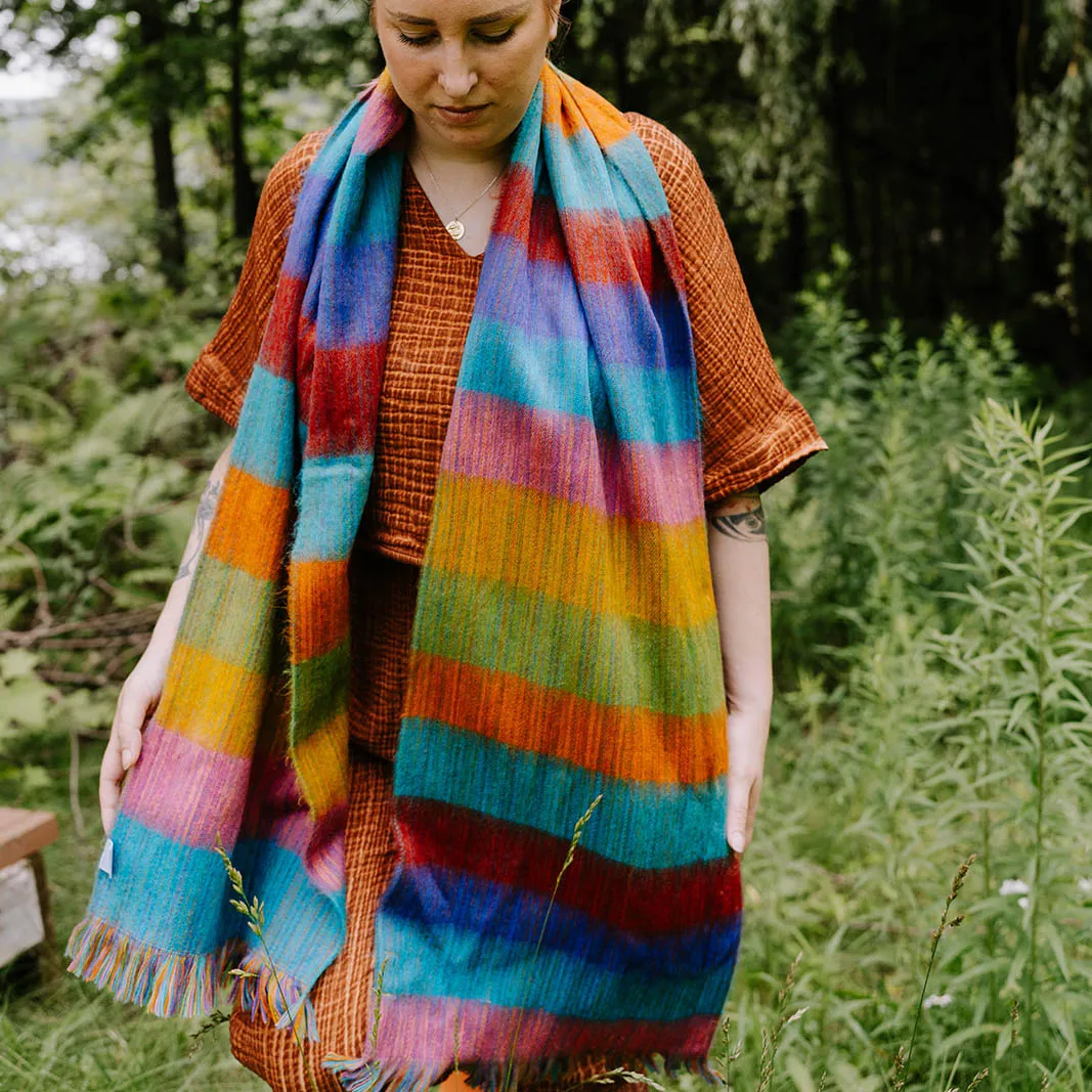 Alpaca Seamless Multi Mood Scarf sold by POKOLOKO product image thumbnail 2