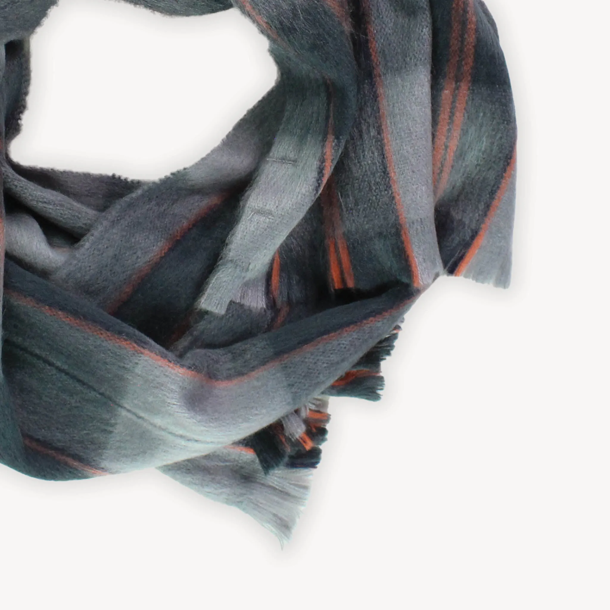 Alpaca Seamless Plaid Scarf sold by POKOLOKO product image thumbnail 3