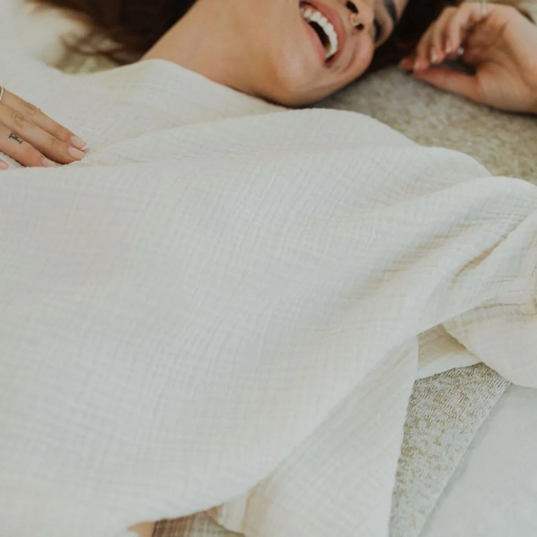 Crinkle Long Sleeve Boat Top sold by POKOLOKO product image thumbnail 3