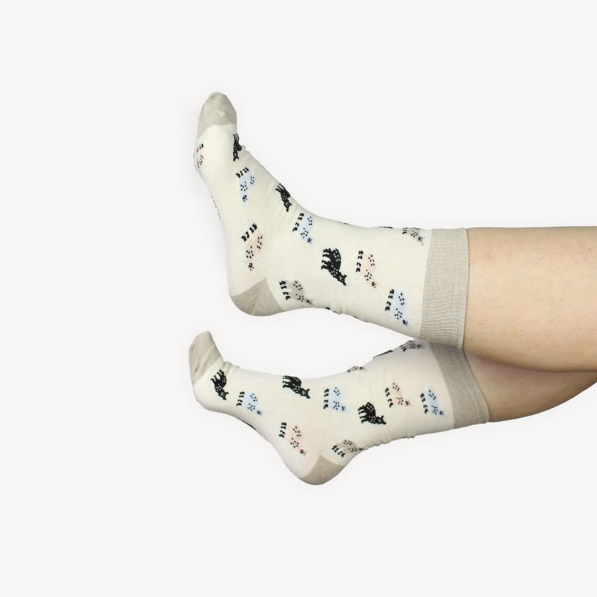 Alpaca Fiesta Pima Socks sold by POKOLOKO product image thumbnail 4