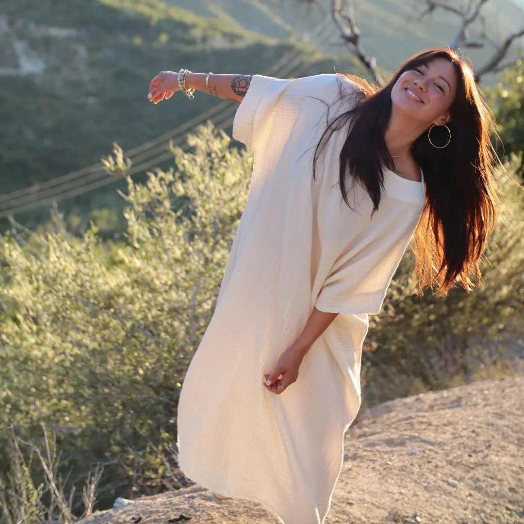 Crinkle Balloon Dress sold by POKOLOKO product image thumbnail 2