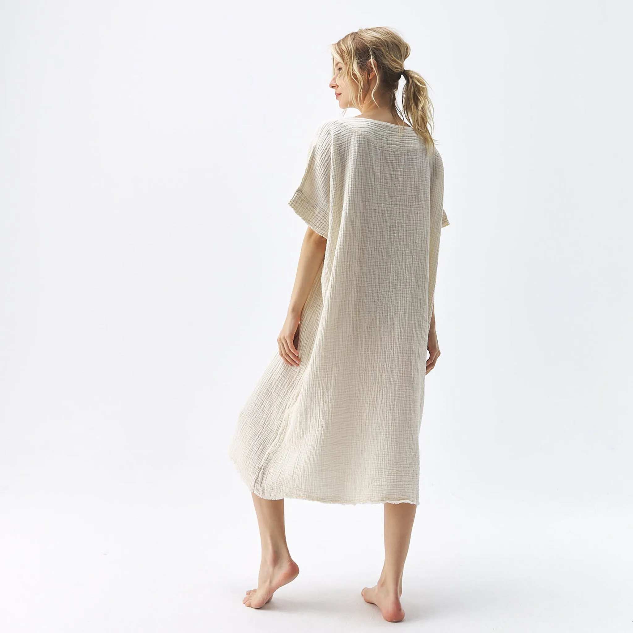 Crinkle Balloon Dress sold by POKOLOKO product image thumbnail 5