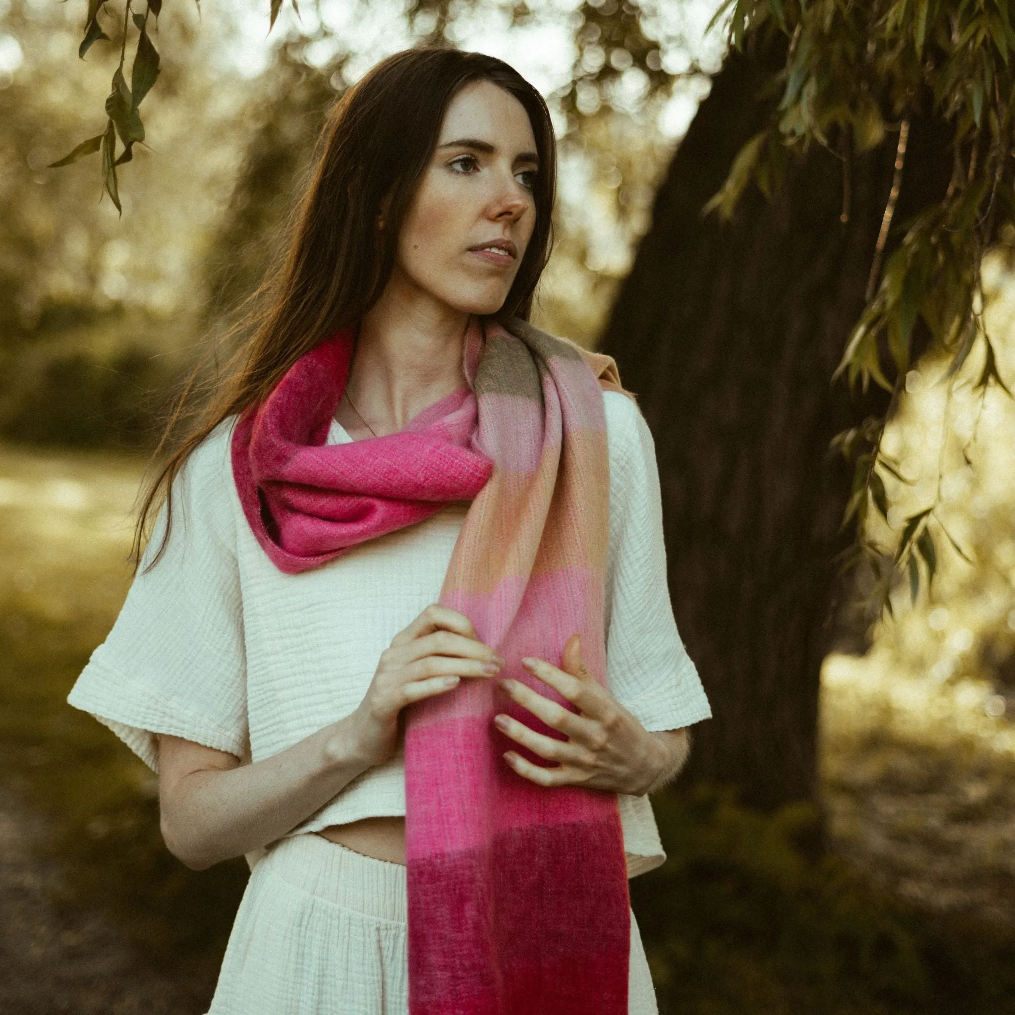 Mood Alpaca Seamless Scarf sold by POKOLOKO product image thumbnail 5