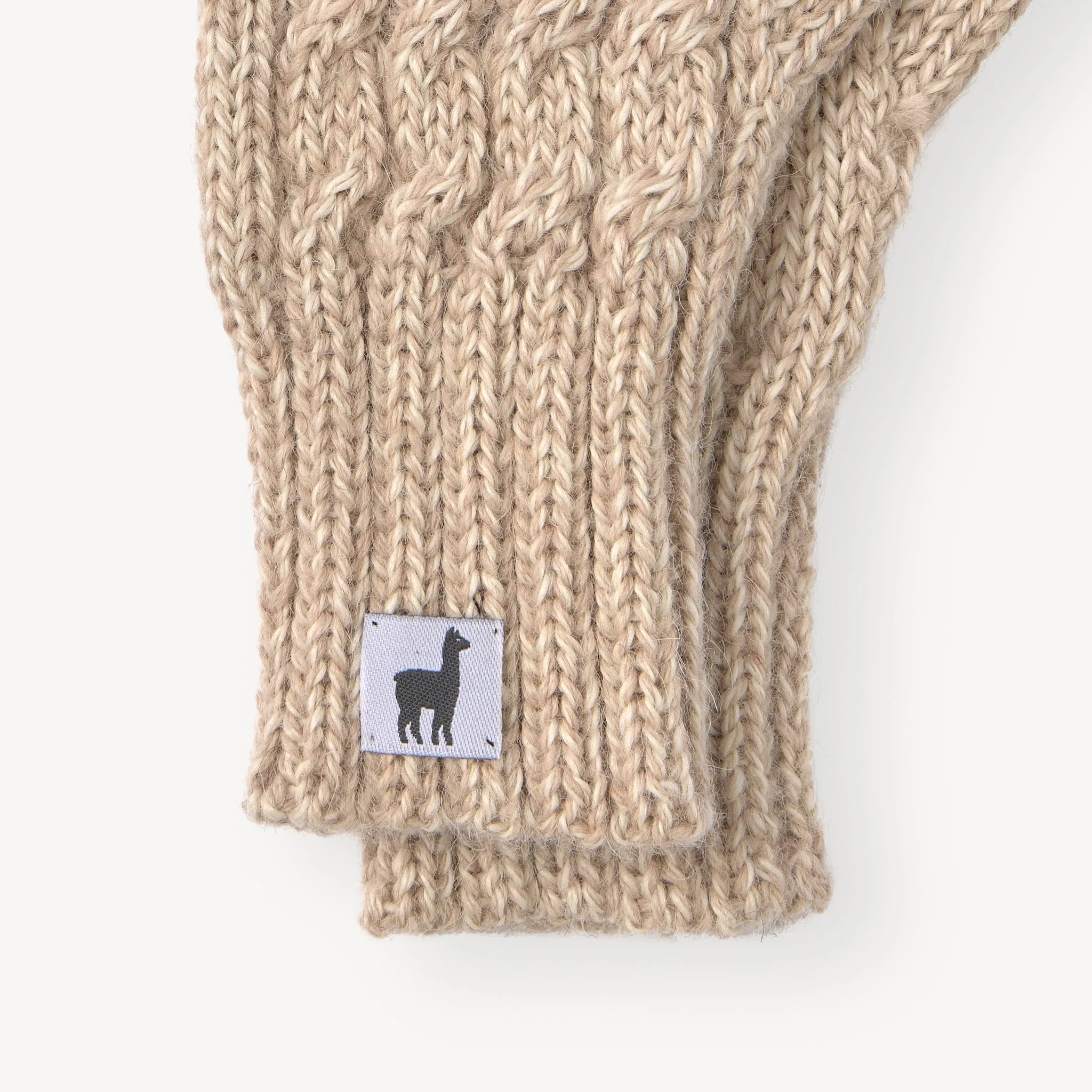 Hand-Knit Alpaca Gloves sold by POKOLOKO product image thumbnail 2