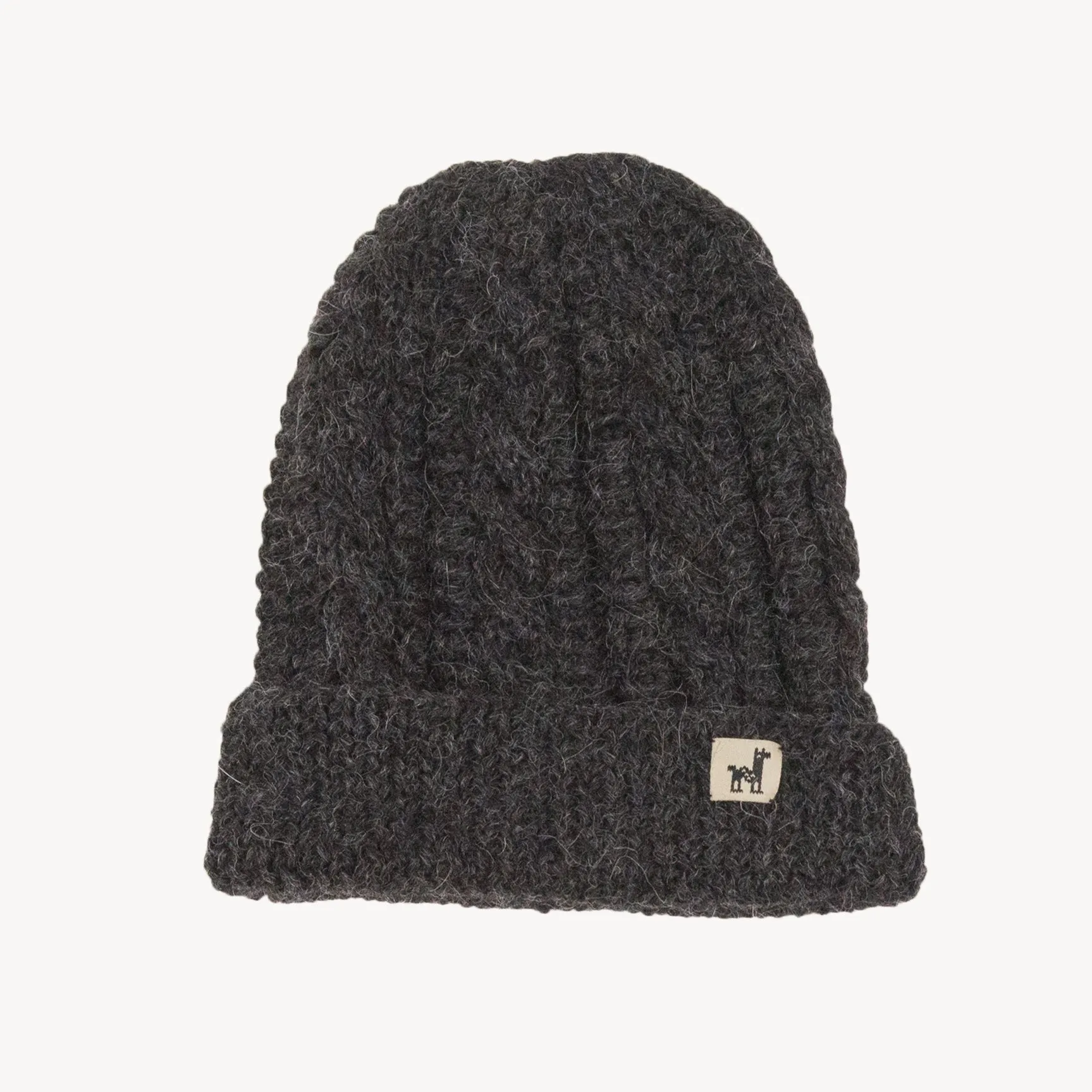 Hand-Knit Alpaca Beanie Toque sold by POKOLOKO