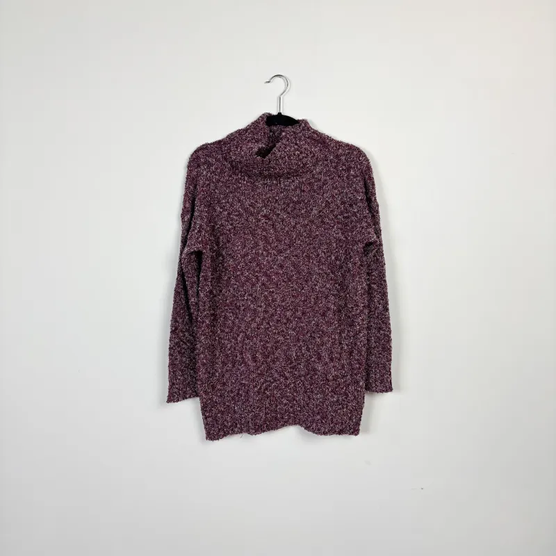 Wool Blend Sweater - Burgundy/Purple sold by POKOLOKO