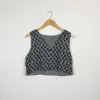 Checkered Crop Tank sold by POKOLOKO