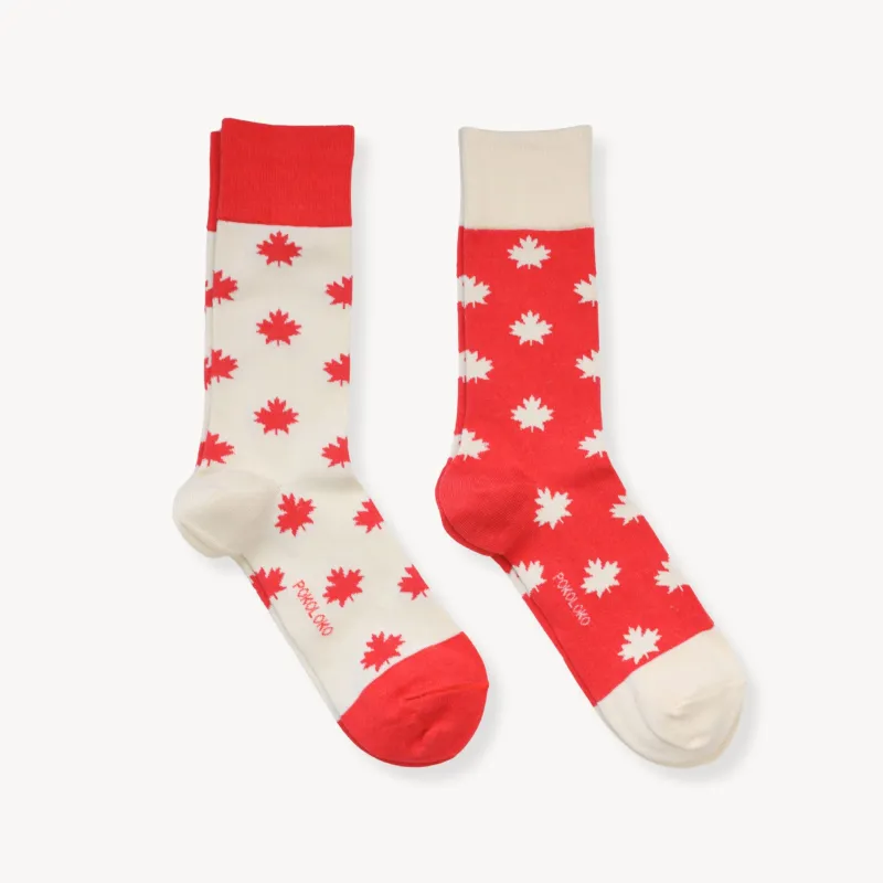 Oh Canada Pima Socks - Pack of 2 sold by POKOLOKO