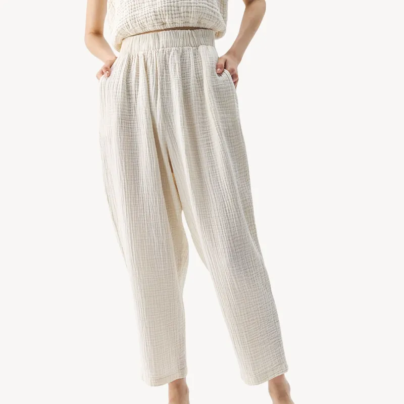 Crinkle Slouchy Pants sold by POKOLOKO