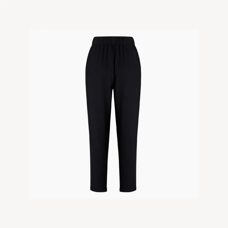 Flat Black Slouchy Pants sold by POKOLOKO