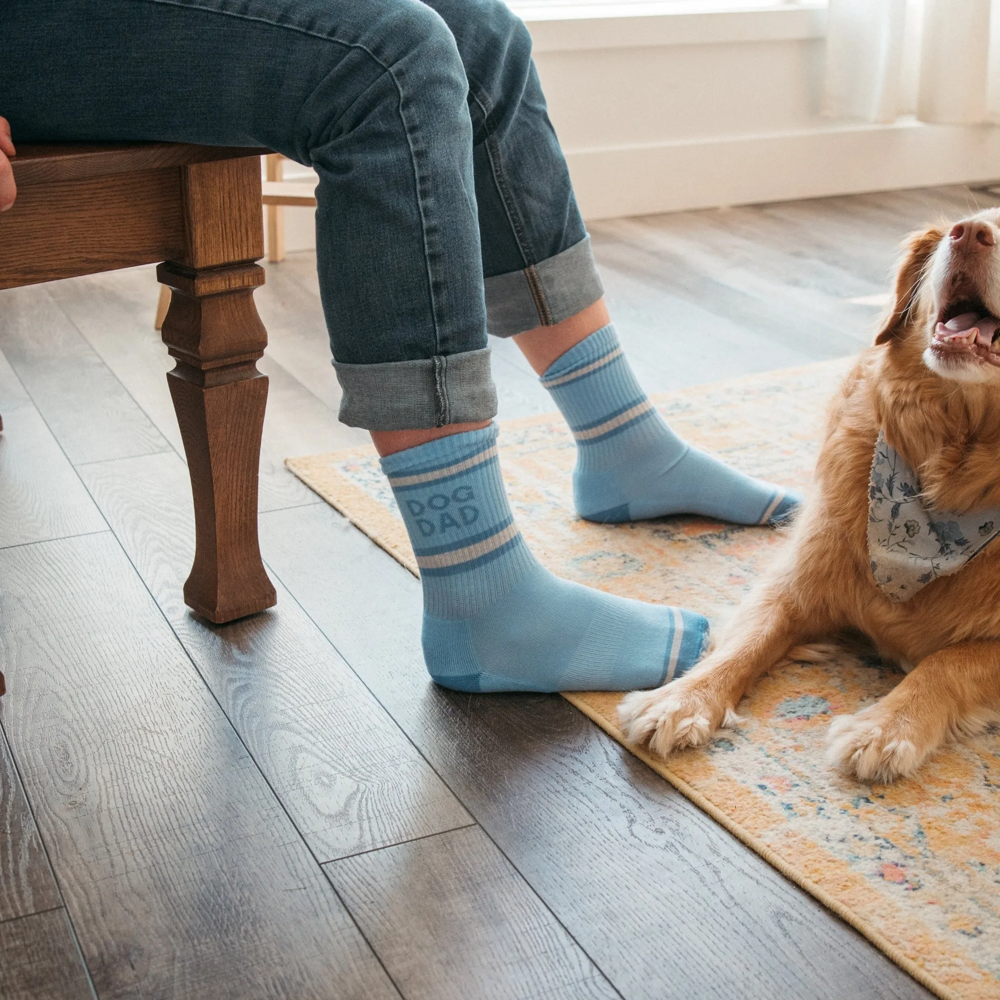 Dog Dad Pima Socks - Pack of 2 sold by POKOLOKO product image thumbnail 5