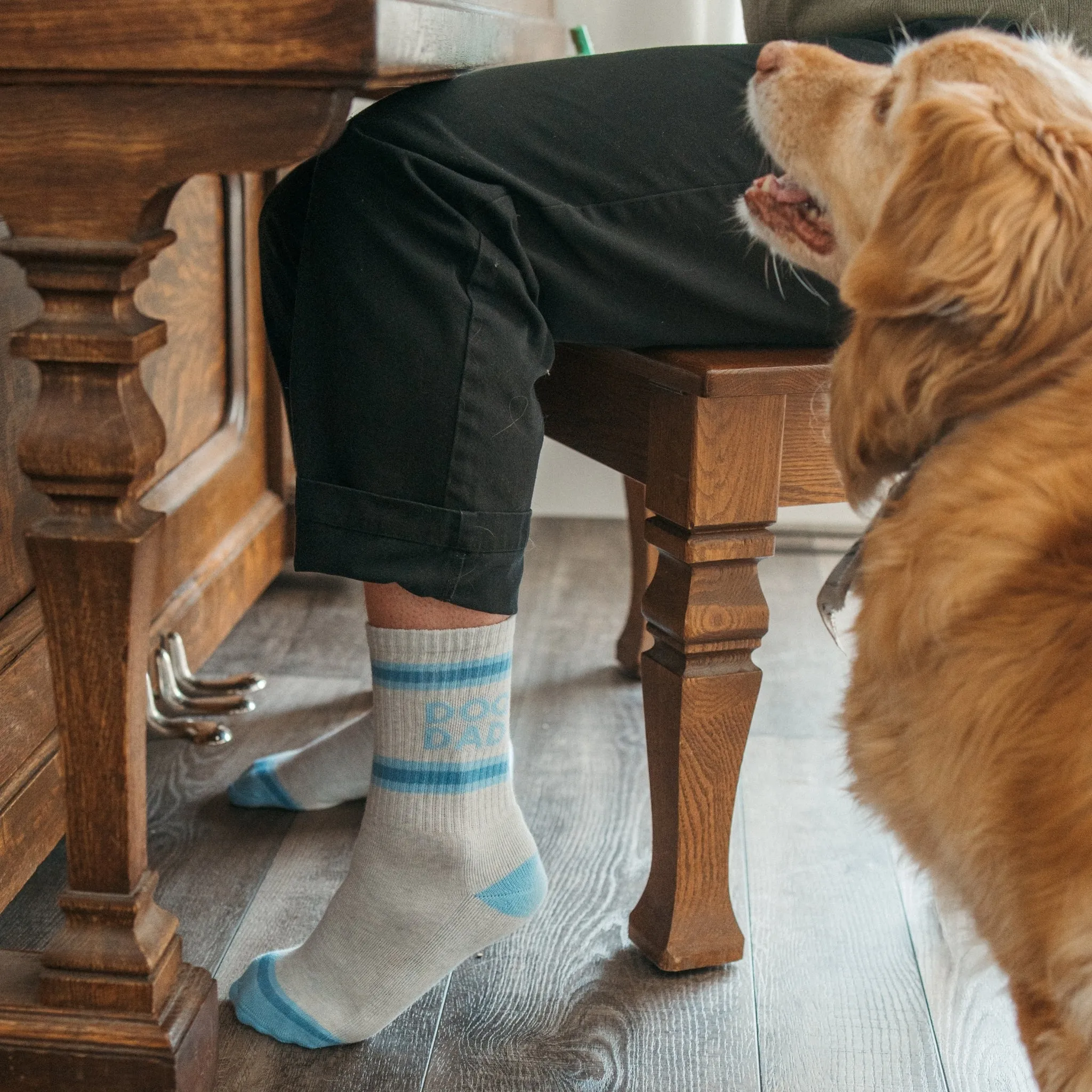 Dog Dad Pima Socks - Pack of 2 sold by POKOLOKO product image thumbnail 4
