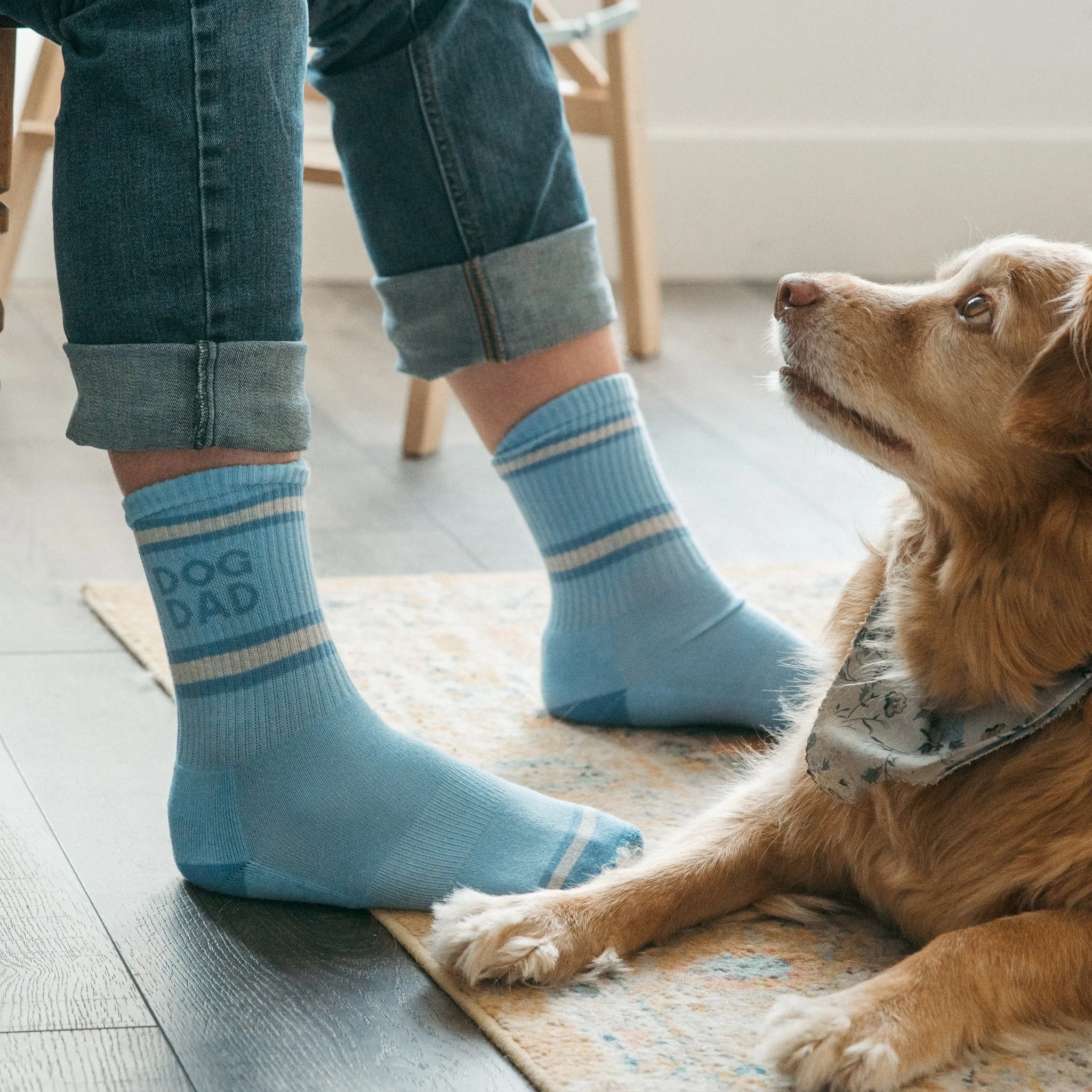 Dog Dad Pima Socks - Pack of 2 sold by POKOLOKO product image thumbnail 2