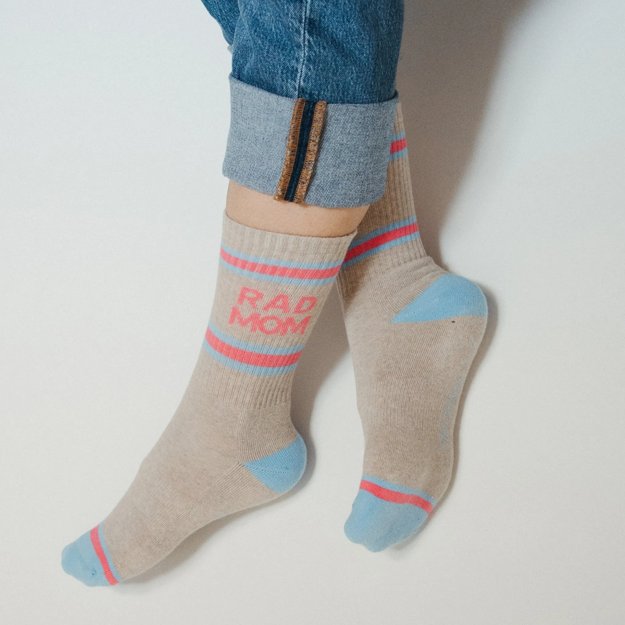 Rad Mom Pima Socks - Pack of 2 sold by POKOLOKO product image thumbnail 4