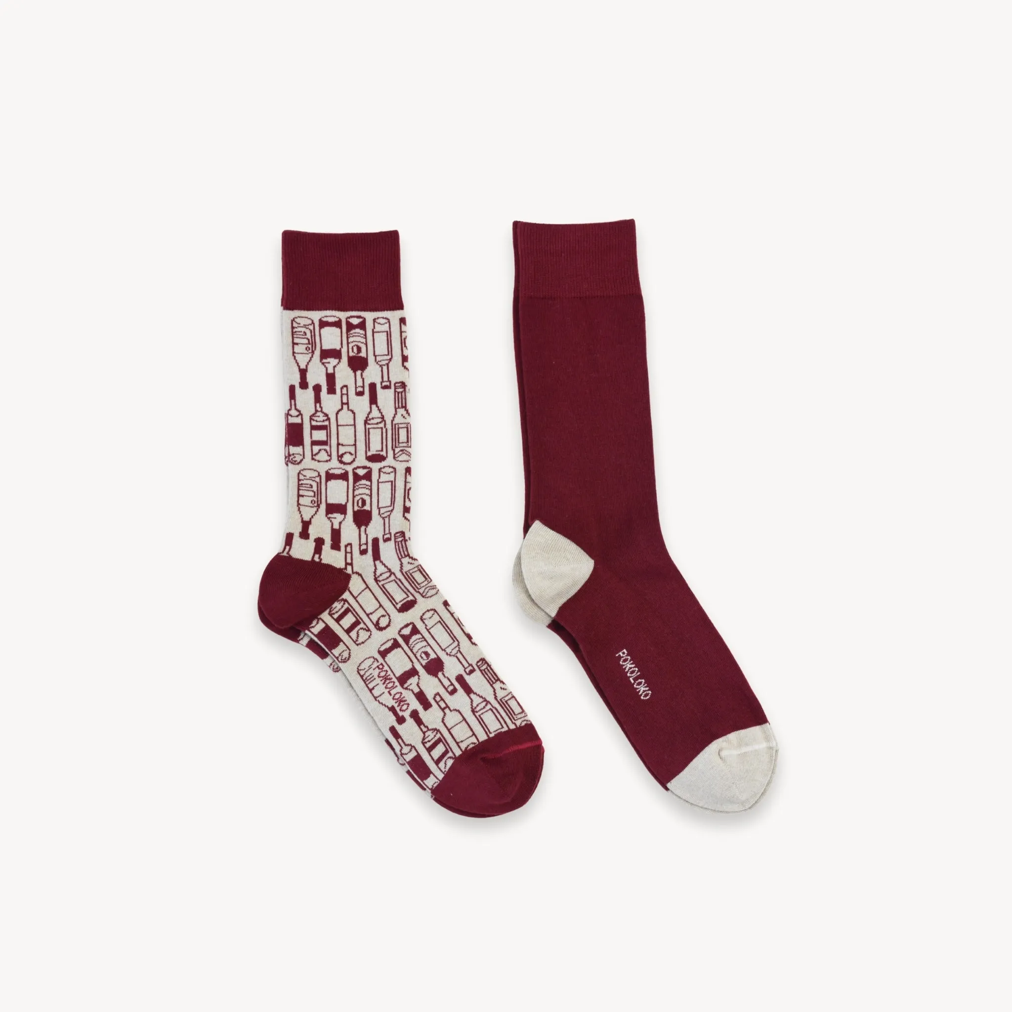 More Wine Pima Socks - Pack of 2 sold by POKOLOKO