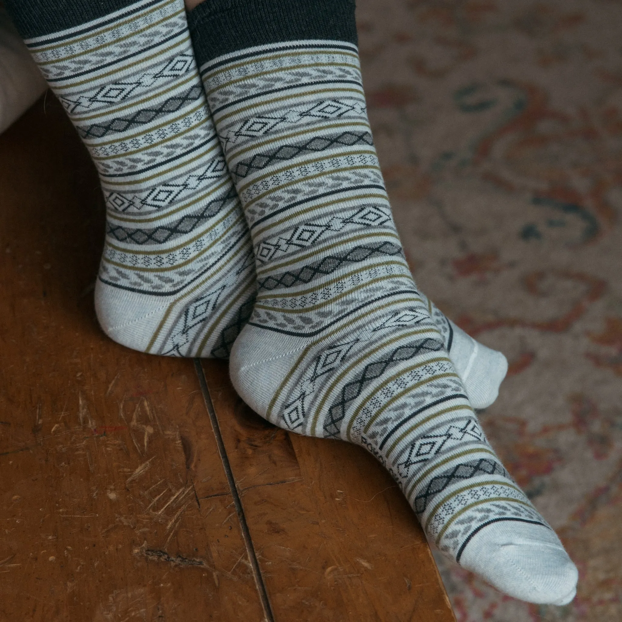 Scandinavian Pima Socks - Pack of 2 sold by POKOLOKO product image thumbnail 5