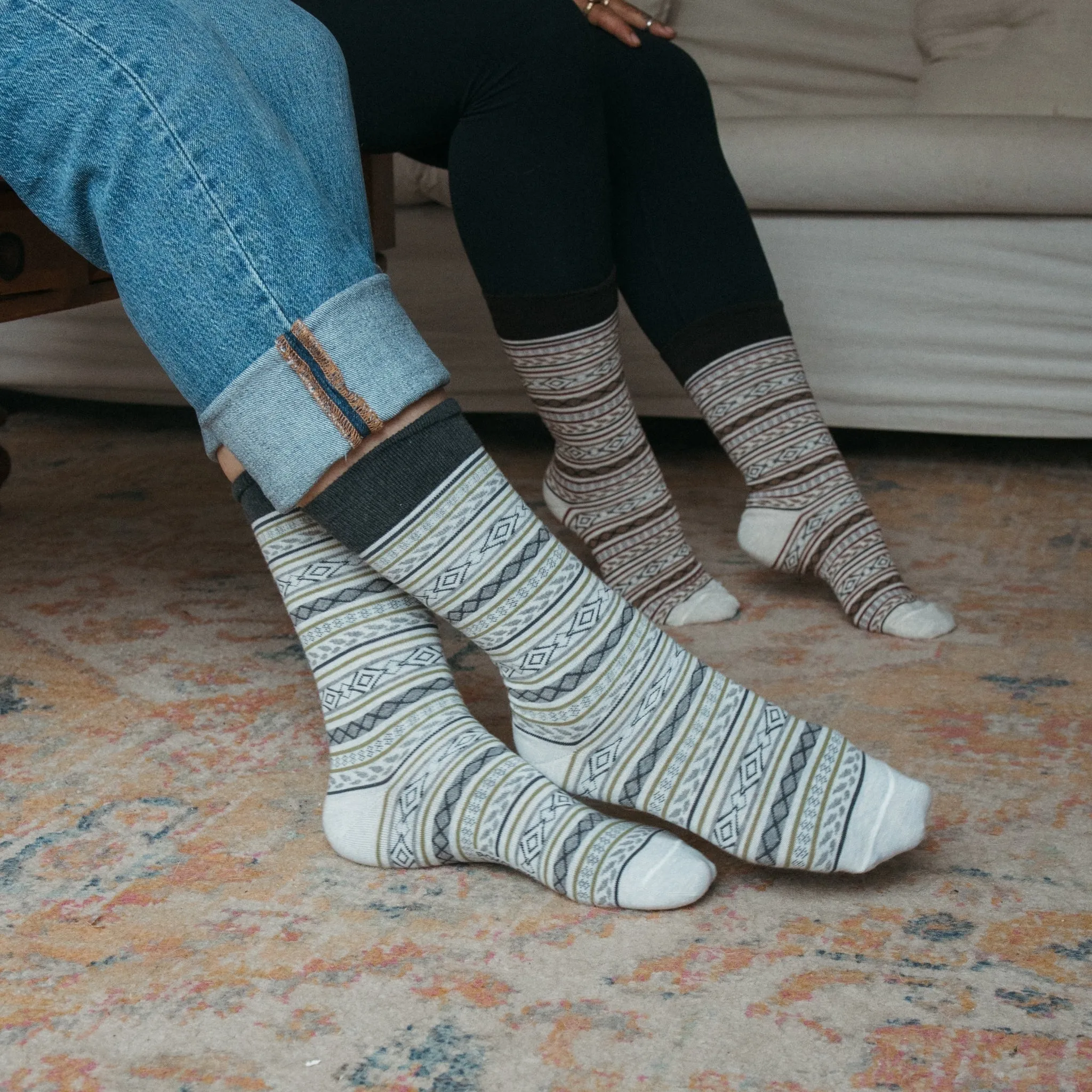 Scandinavian Pima Socks - Pack of 2 sold by POKOLOKO product image thumbnail 4