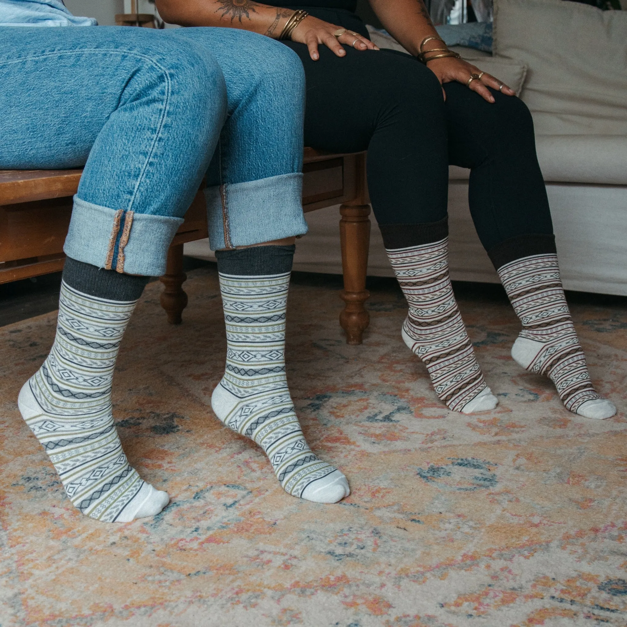 Scandinavian Pima Socks - Pack of 2 sold by POKOLOKO product image thumbnail 2
