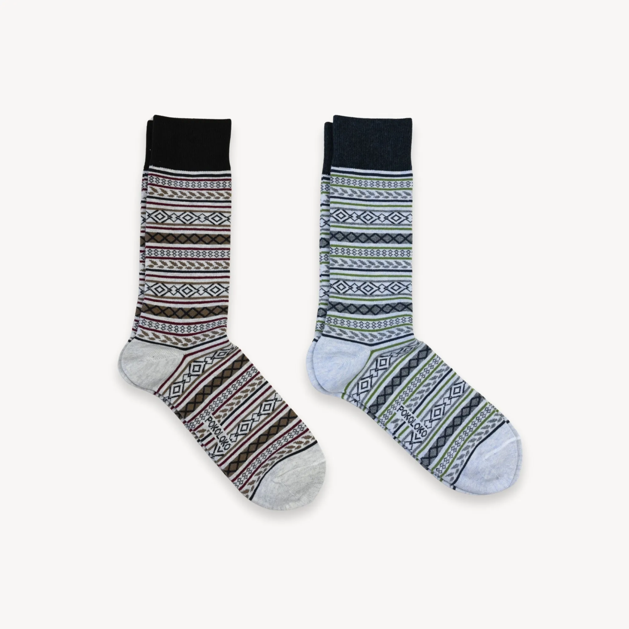 Scandinavian Pima Socks - Pack of 2 sold by POKOLOKO