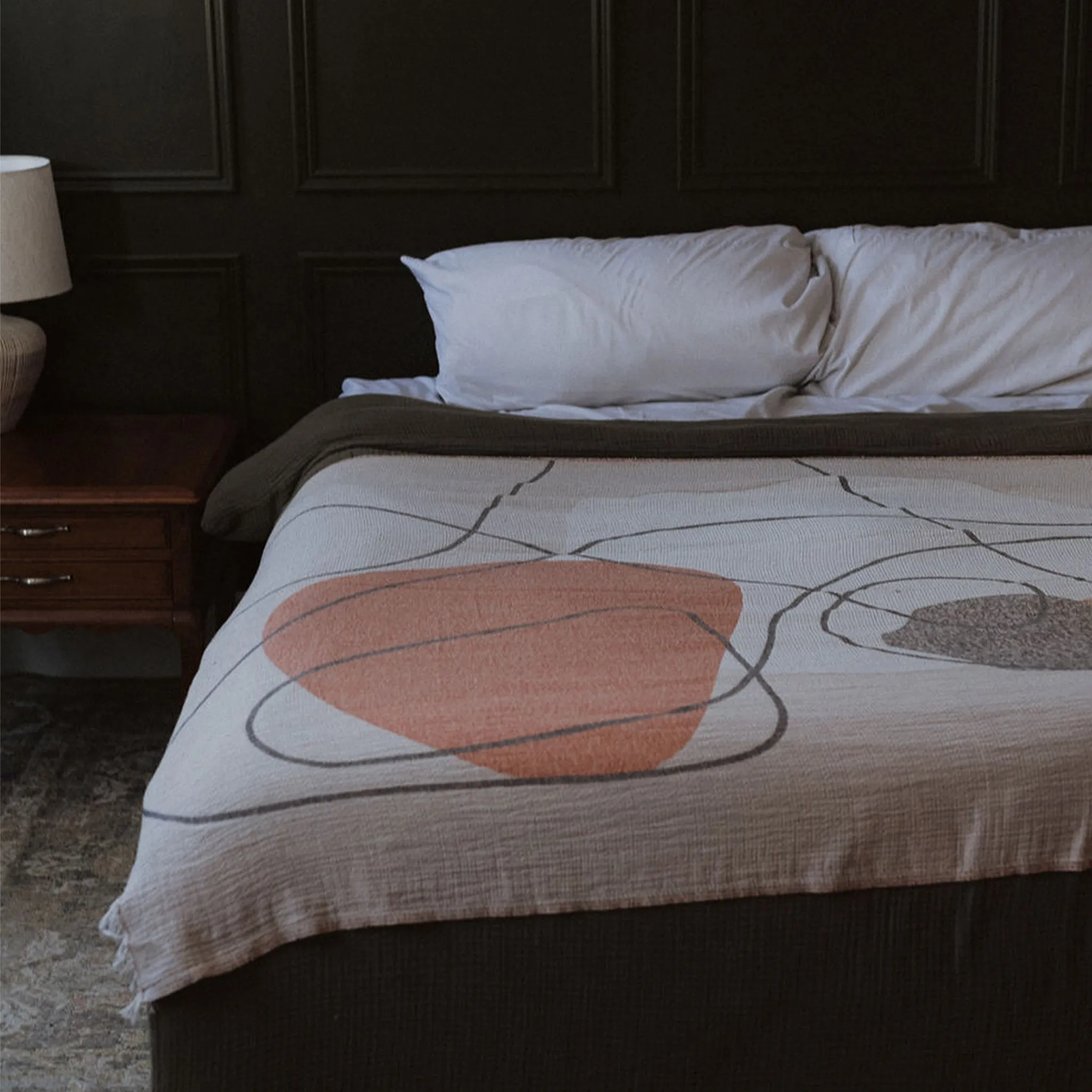 Abstract Throw sold by POKOLOKO product image thumbnail 2