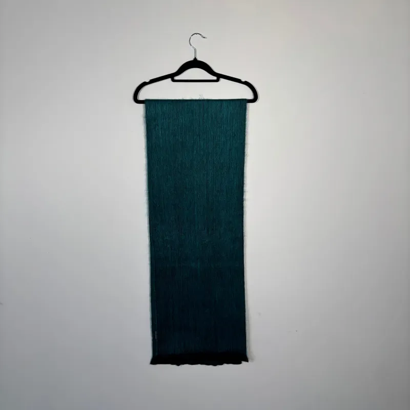 Green/Blue Solid Scarf sold by POKOLOKO