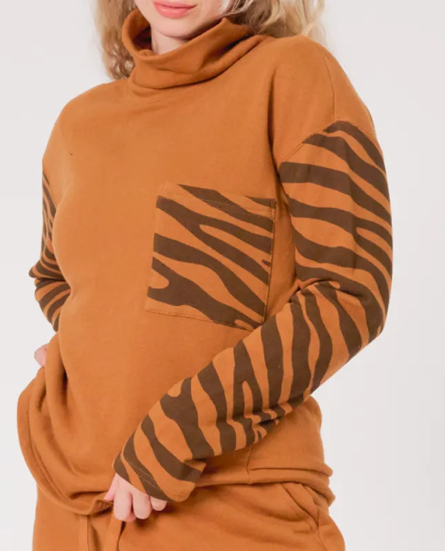 Renata Turtleneck Sweatshirt sold by preloved