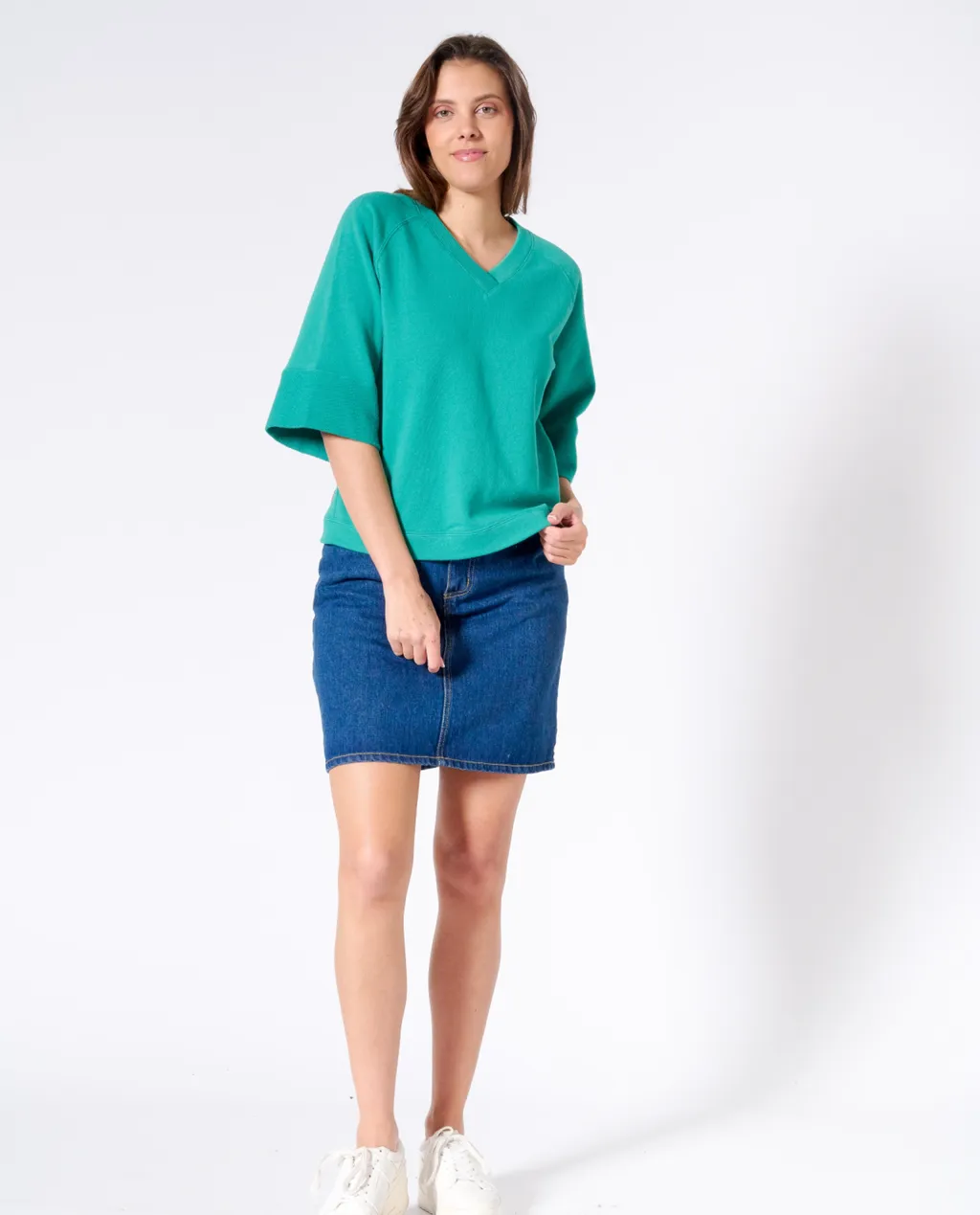 Pomona V-neck sweatshirt sold by preloved product image thumbnail 2