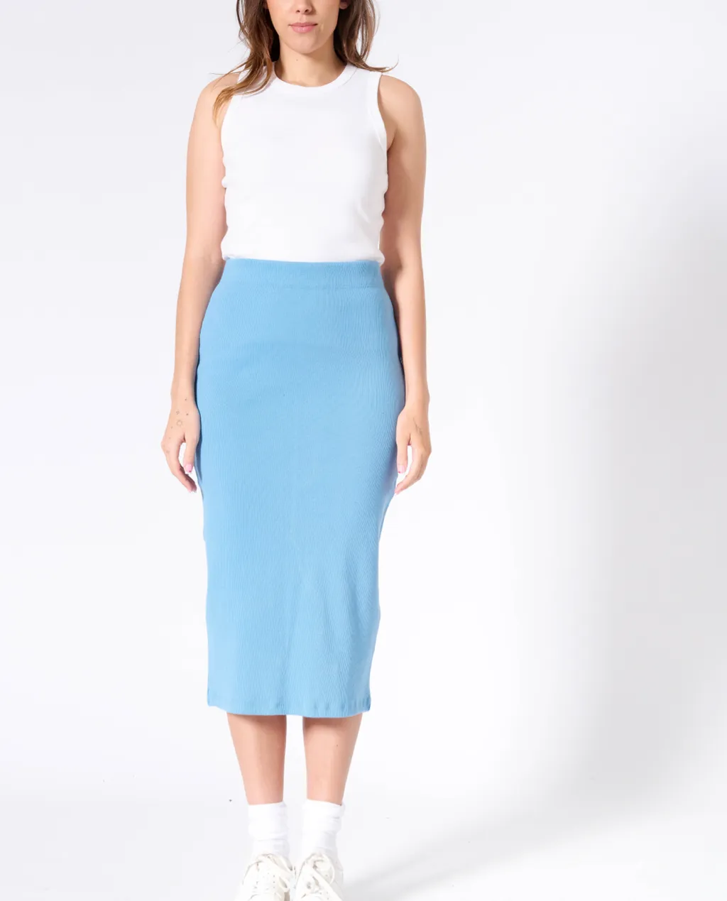 Vesta rib midi skirt sold by preloved product image thumbnail 2