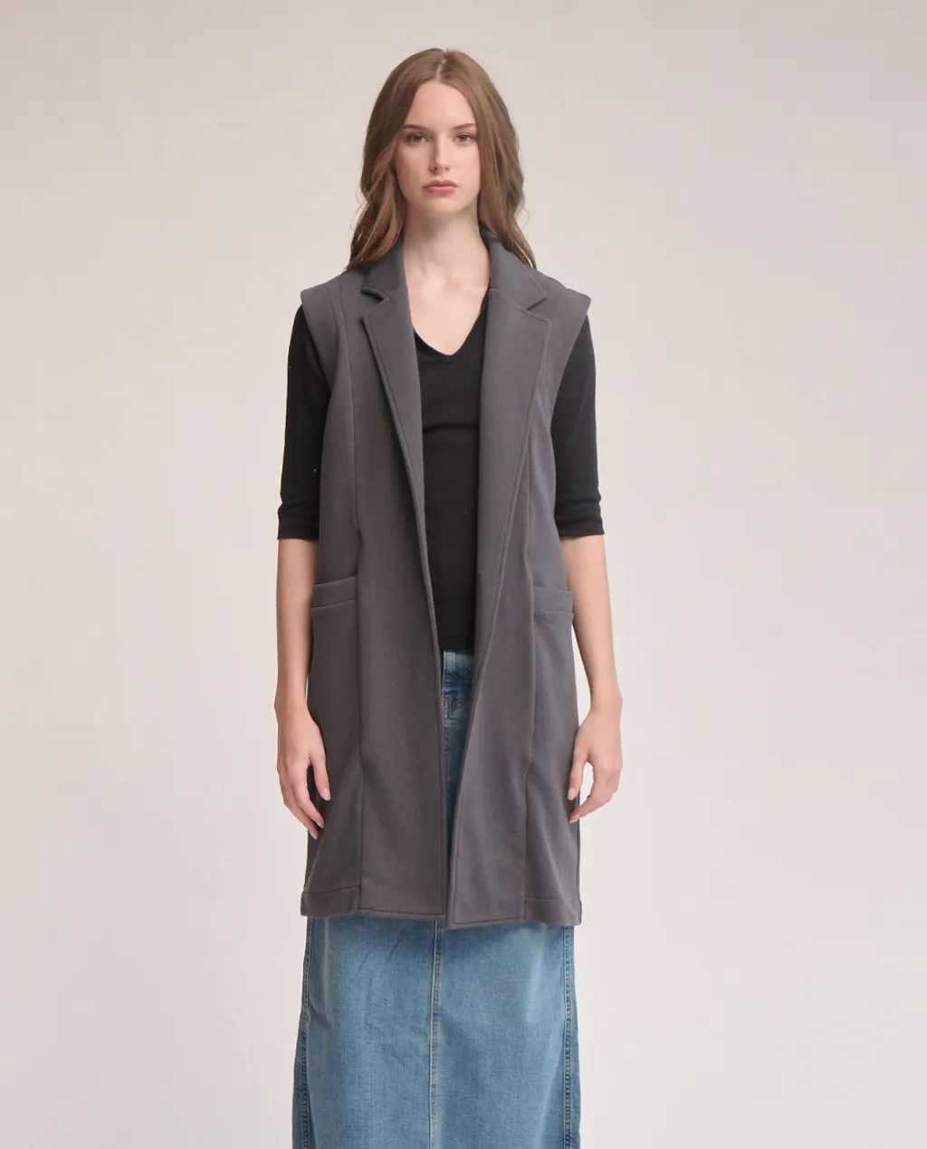 Centie sleeveless blazer sold by preloved product image thumbnail 2