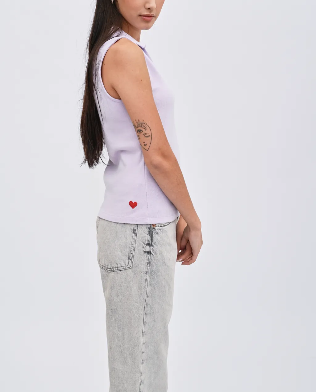 Sita sleeveless polo Top sold by preloved product image thumbnail 4