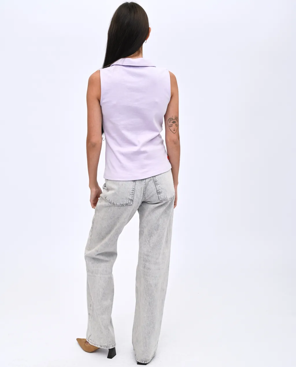 Sita sleeveless polo Top sold by preloved product image thumbnail 5