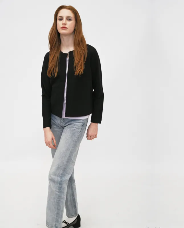 Mara crew neck jacket made by preloved