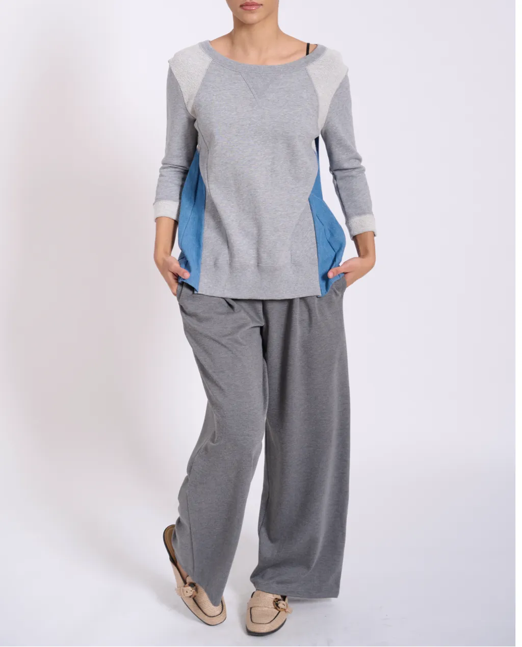 Asia Pleated wide-leg pants sold by preloved product image thumbnail 4