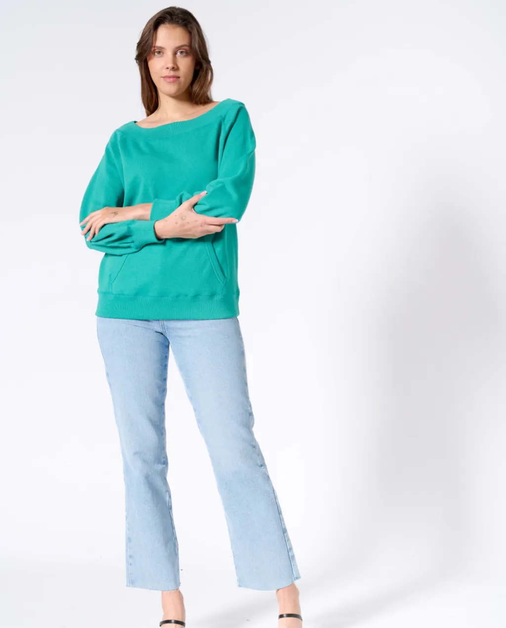 Roxaha Offshoulder Sweatshirt sold by preloved product image thumbnail 2