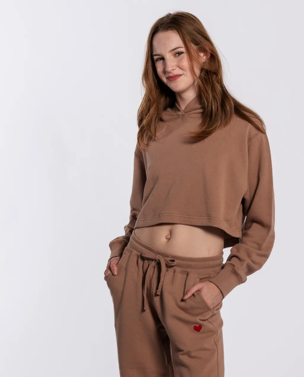 NS x preloved - Barbell Cropped Hoodie sold by preloved product image thumbnail 3