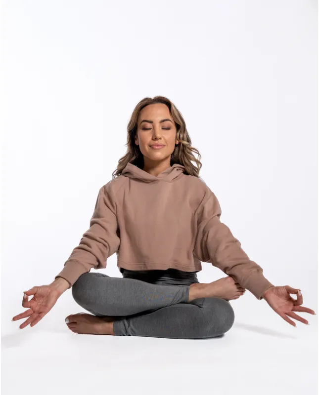 NS x preloved - Barbell Cropped Hoodie sold by preloved