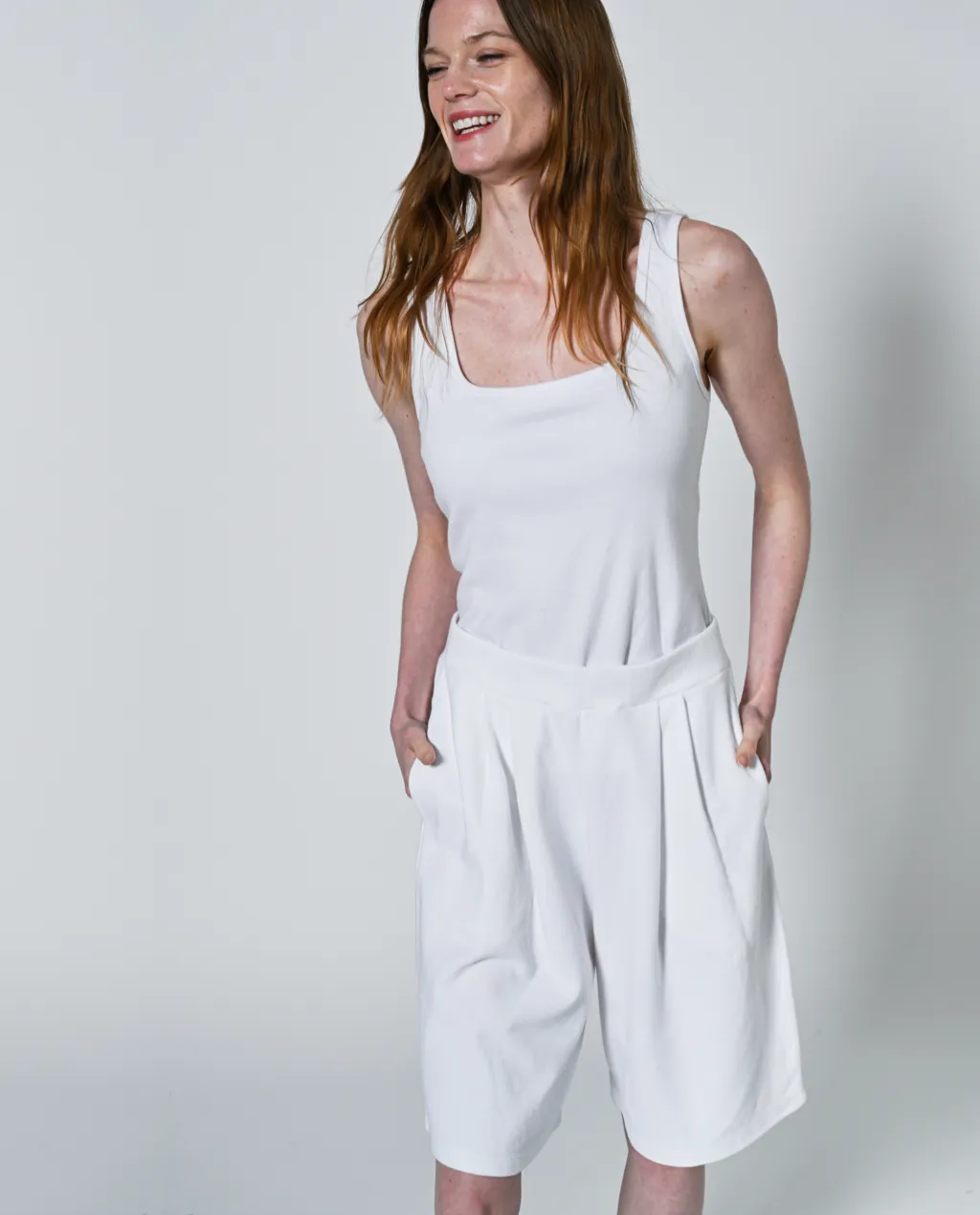 Eleanor Pleated shorts sold by preloved