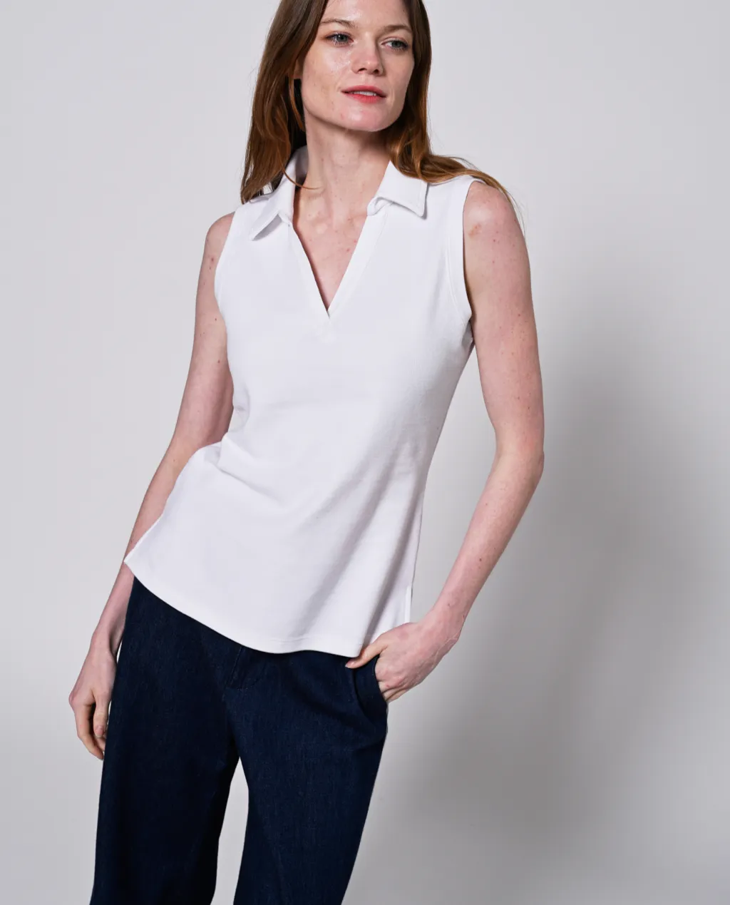 Kylie V-neck Top sold by preloved