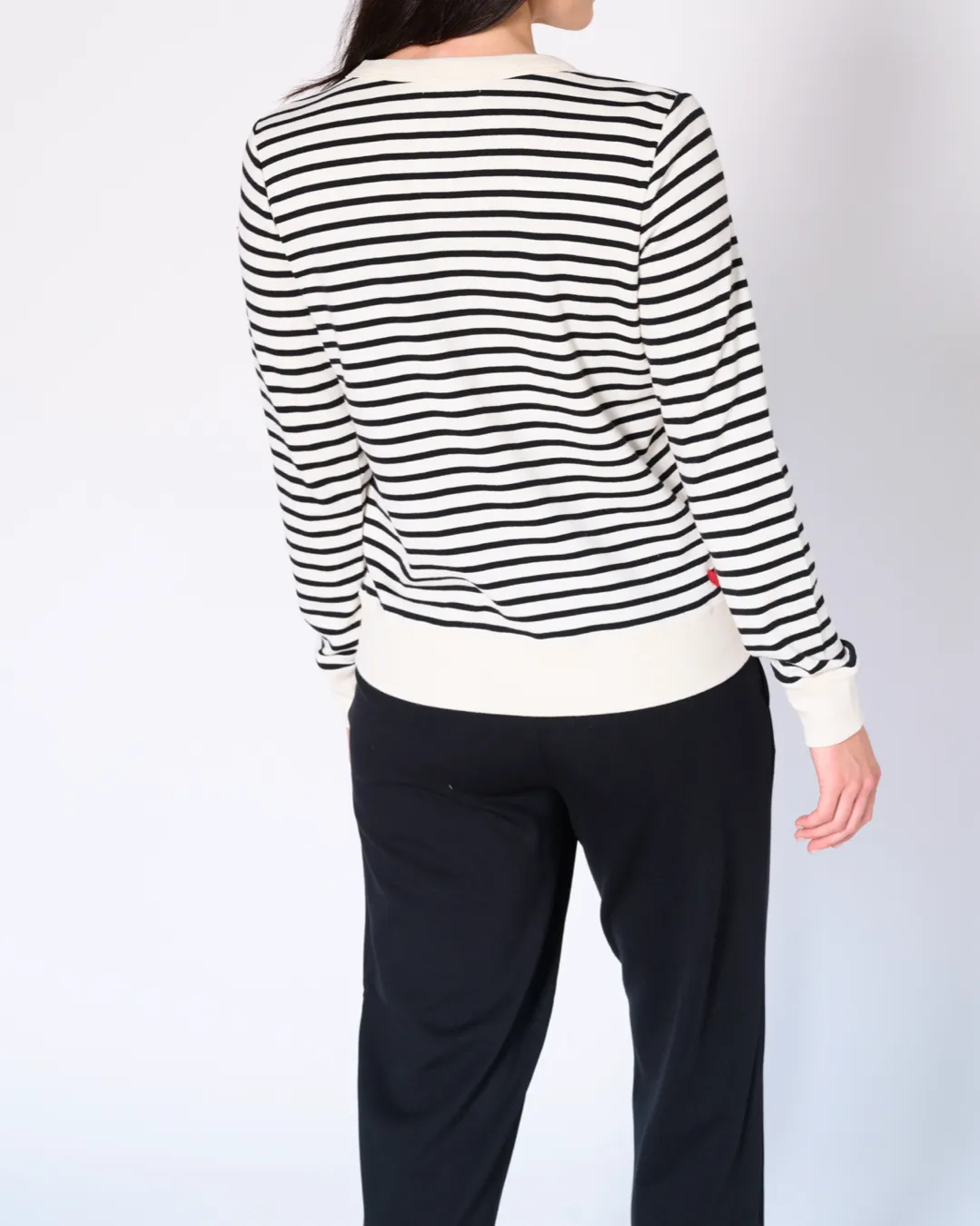 Genevieve stripe crew neck top sold by preloved product image thumbnail 3