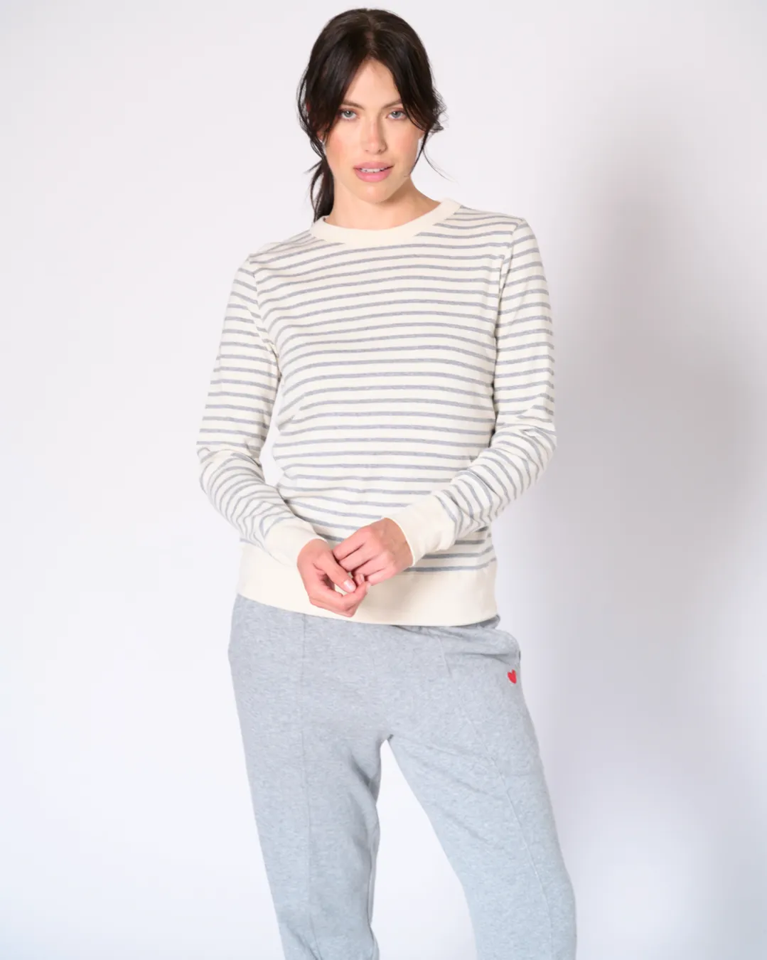 Genevieve stripe crew neck top sold by preloved product image thumbnail 4