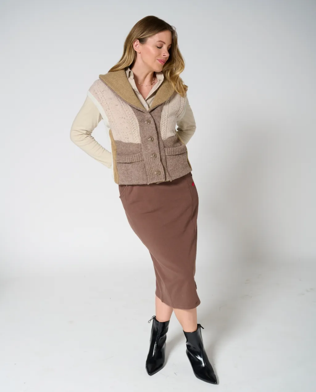 Katie sleeveless cardigan sold by preloved product image thumbnail 2