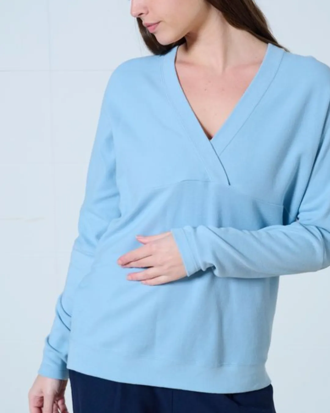 Piper V-neck top sold by preloved