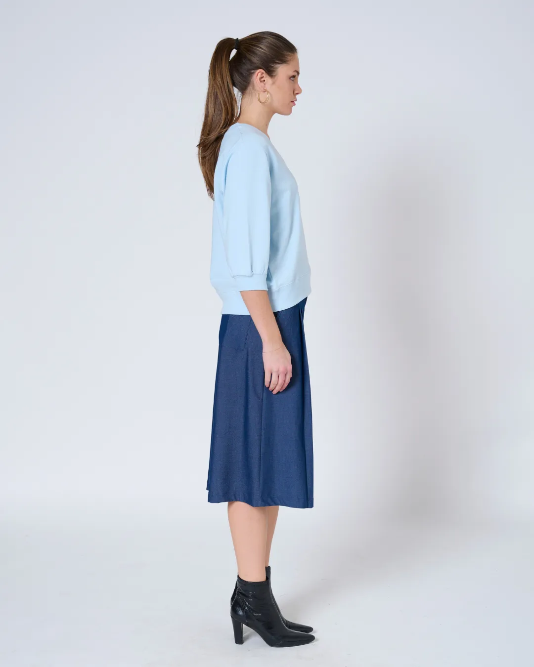 Anja V-neck sweatshirt sold by preloved product image thumbnail 4