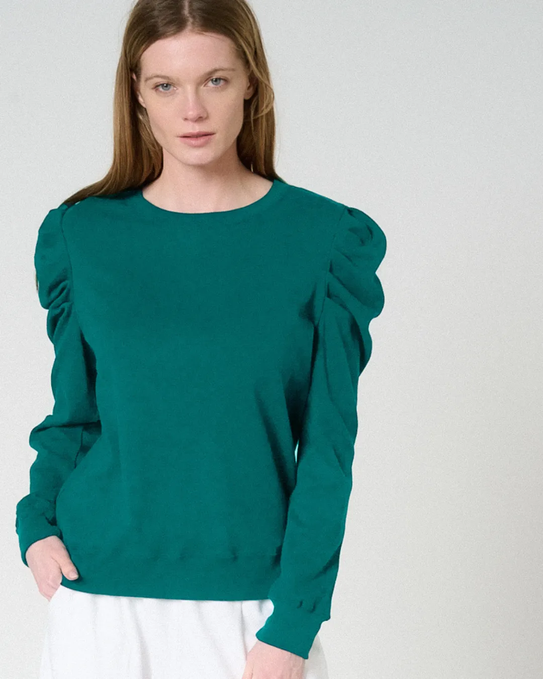 Helen puff sleeve Top sold by preloved