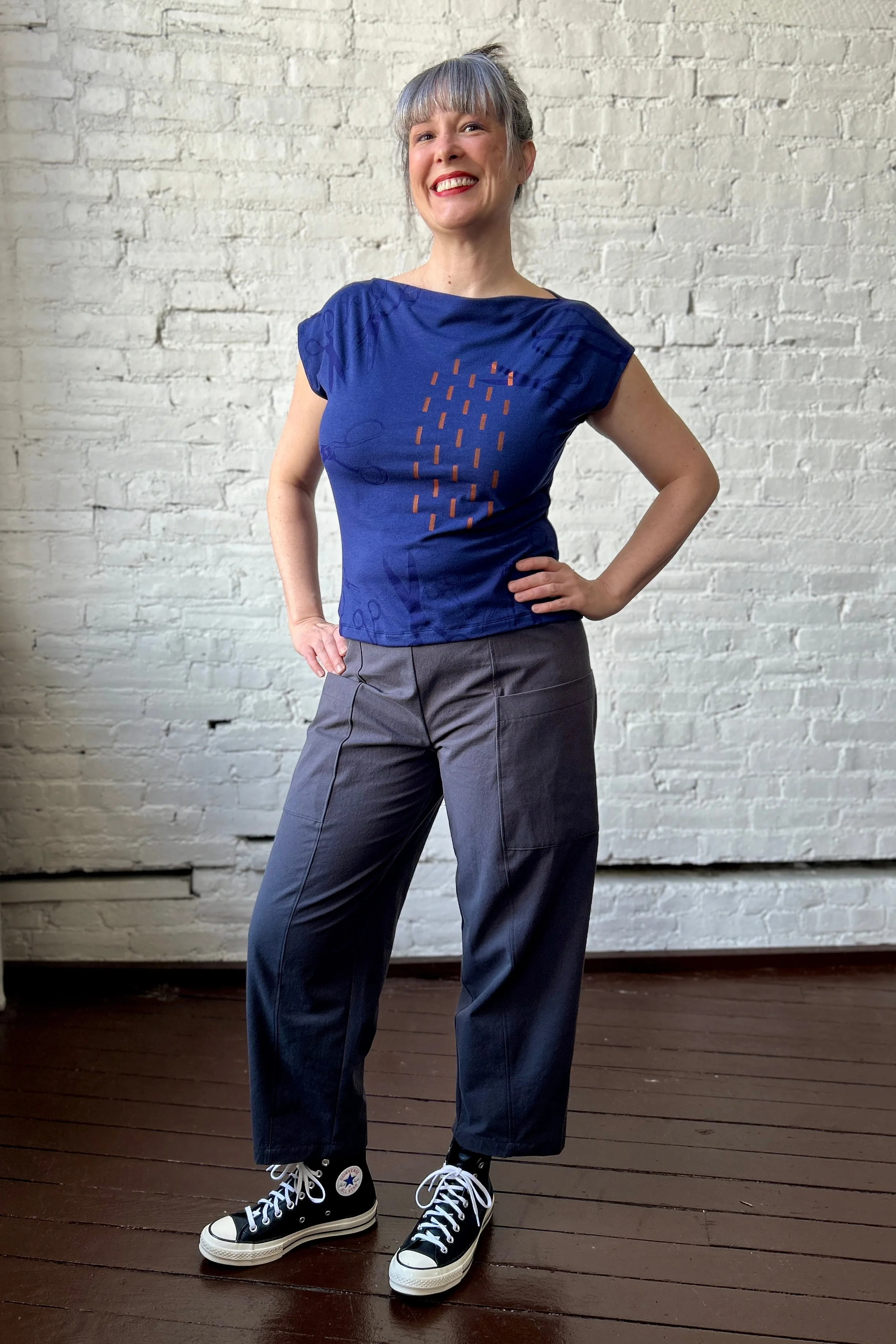 Olympia Top - Midnight sold by Smoking Lily